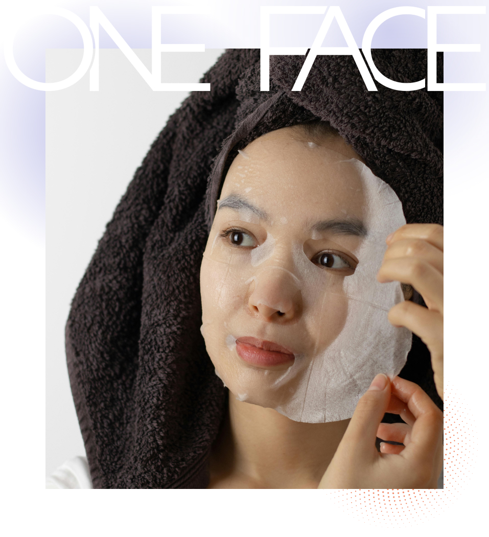 корейська доглядова косметика для лиця купити на One Face