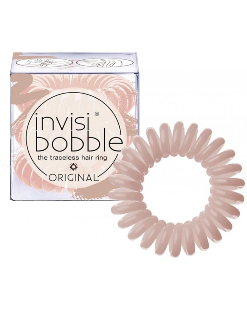 INVISIBOBBLE ORIGINAL - Резинка-браслет для волосся (бежева),3 шт.