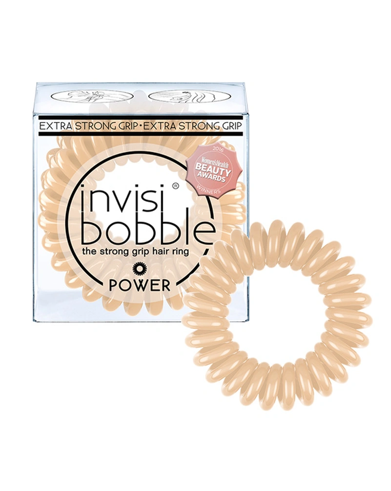 INVISIBOBBLE POWER To Be Or Nude To Be - Резинка-браслет для волос (бежева),3шт.