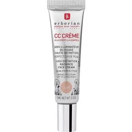 Erborian CC Crème Centella Asiatica- СС Крем з центелою для рівномірного тону шкіри SPF25 , Clair 15 мл