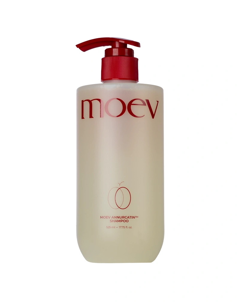 Шампунь для зміцнення та обʼєму тонкого волосся moev annurcatin shampoo, 525 мл