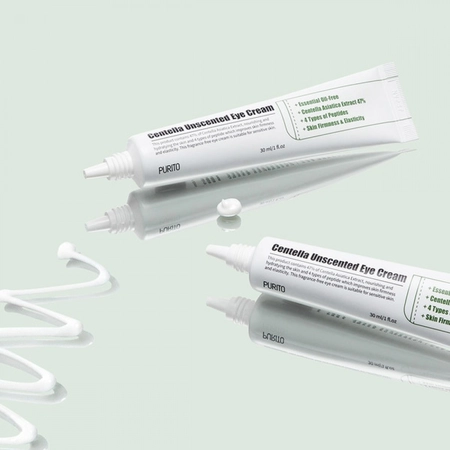 PURITO CENTELLA UNSCENTED EYE CREAM - КРЕМ НАВКОЛО ОЧЕЙ ІЗ ЦЕНТЕЛОЮ (БЕЗ ЕФІРНИХ ОЛІЙ), 30 МЛ