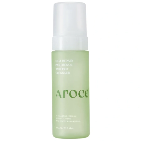 Пінка для вмивання з центелою та пантенолом Arocell Cica Repair Panthenol Whipped Cleanser, 160 мл
