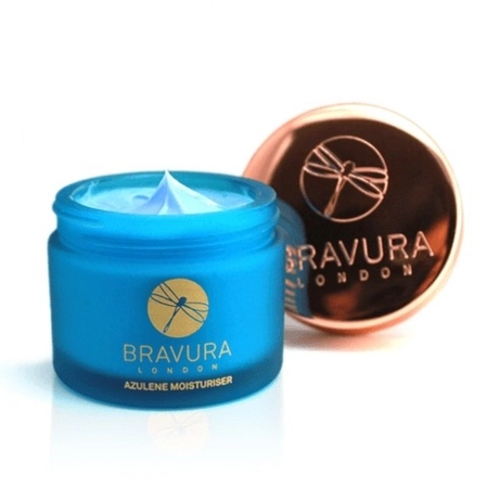 ЗВОЛОЖУЮЧИЙ ТА ЗАСПОКІЙЛИВИЙ КРЕМ З АЗУЛЕНОМ BRAVURA LONDON AZULENE MOISTURISER, 50 МЛ