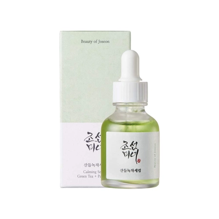 BEAUTY OF JOSEON Calming Serum: Green Tea+Panthenol - Заспокійливий серум на основі гідролату зеленого чаю, 30мл.