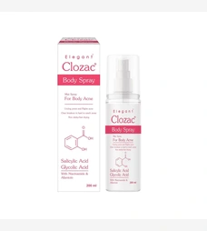 Спрей для тіла від висипань Perolite Clozac Body Acne Spray , 200 мл