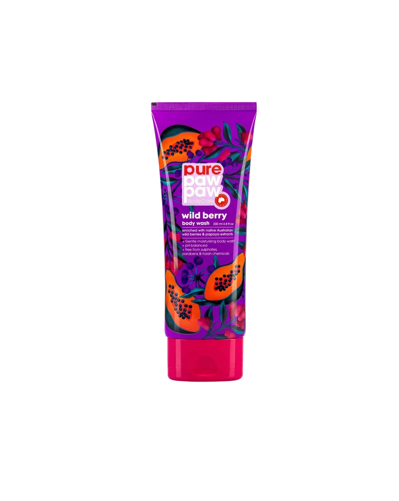 Гель для душу Pure Paw Paw Body Care Wild Berry Wash, 200 мл