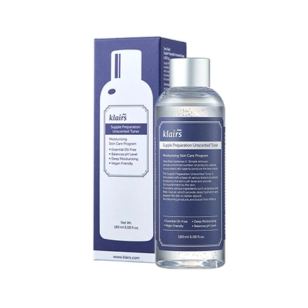 DEAR, KLAIRS SUPPLE PREPARATION UNSCENTED TONER - ВІДНОВЛЮВАЛЬНИЙ БАЛАНСУЮЧИЙ ТОНЕР ДЛЯ ОБЛИЧЧЯ, 180 МЛ