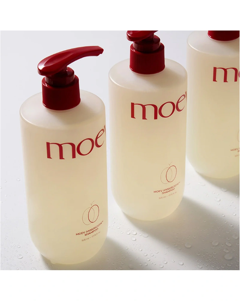 Шампунь для зміцнення та обʼєму тонкого волосся Moev Annurcatin Shampoo, 525 мл