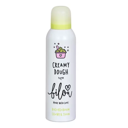 ПІНКА ДЛЯ ДУШУ ВЕРШКОВЕ ТІСТО BILOU SHOWER FOAM CREAMY DOUGH, 200  МЛ