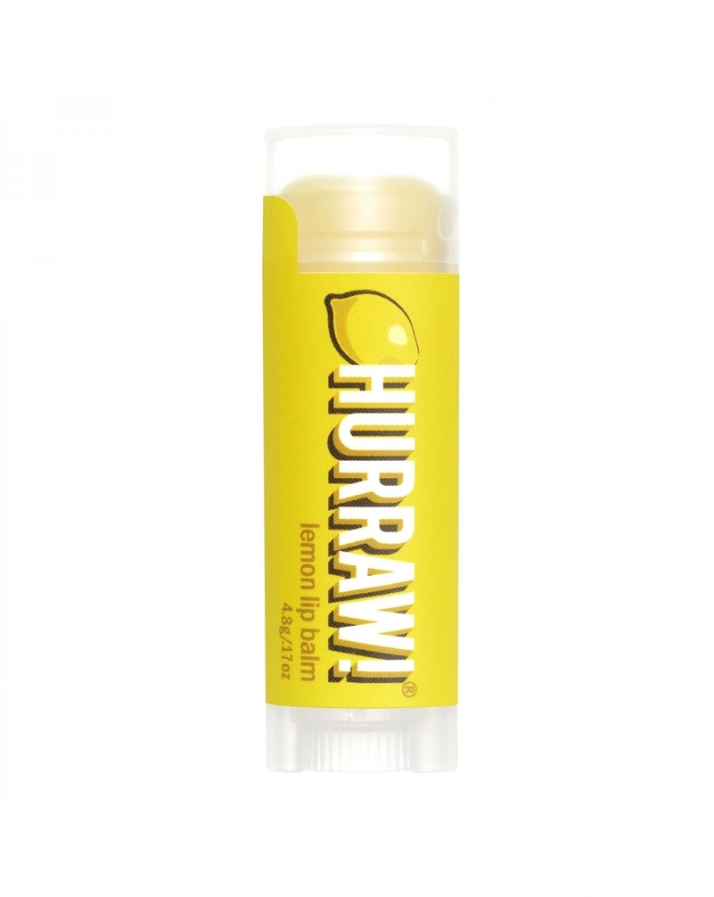 Hurraw! Lemon Lip Balm - Бальзам для губ  "Лимон"4,8 г