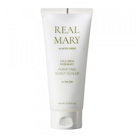 МАСКА ДЛЯ ВОЛОССЯ З МОРСЬКОЮ СІЛЛЮ RATED GREEN REAL MARY COLD BREWED ROSEMARY PURIFYNG SCALP SCALER, 200МЛ