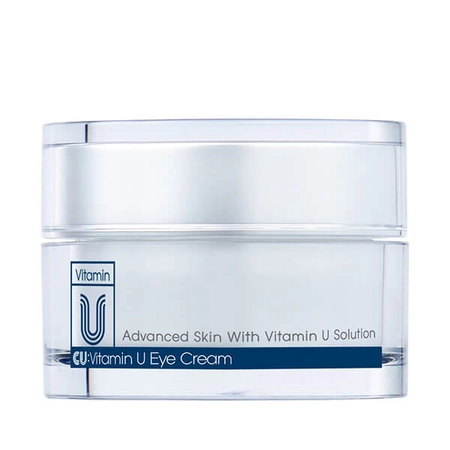 CUSKIN Vitamin U Eye Cream - Крем для зони навколо очей з вітаміном U та пептидами, 16 мл