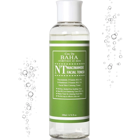 COS DE BAHA NT NIACINAMIDE TONER - ТОНЕР З НІАЦИНАМІДОМ, 200МЛ