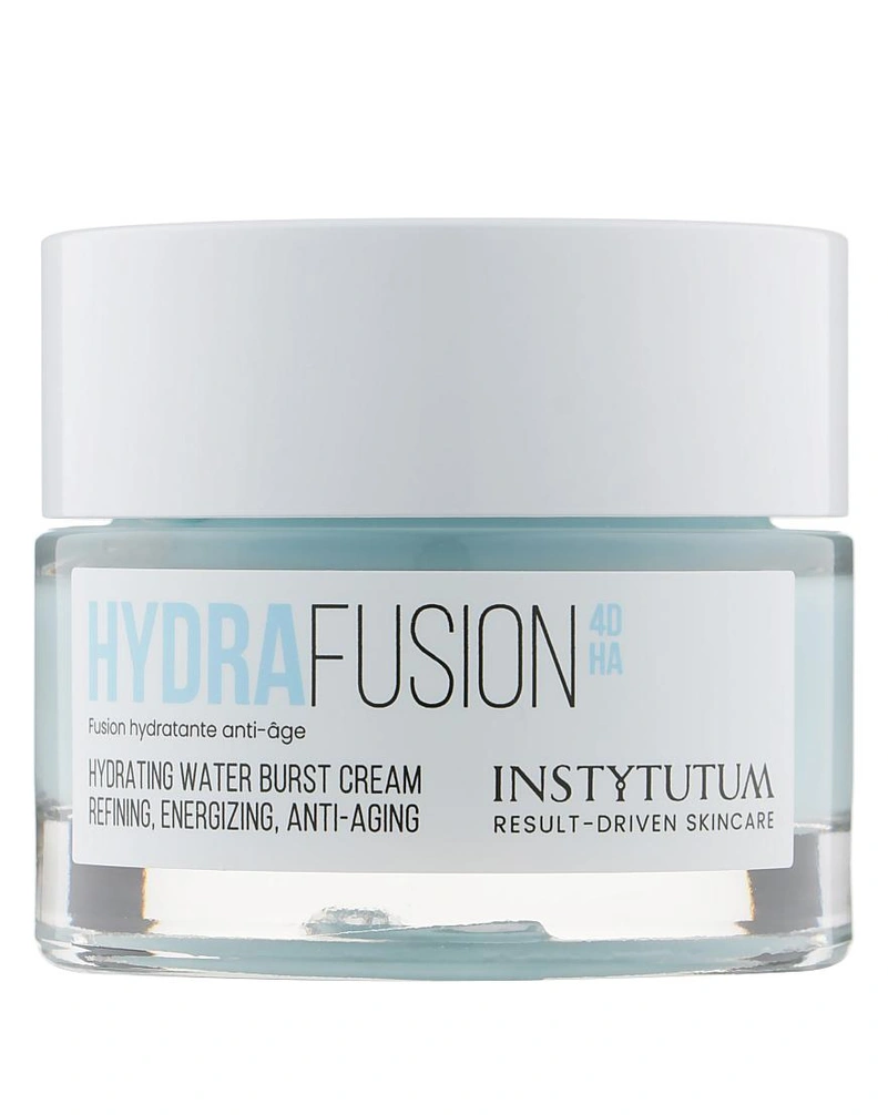 Увлажняющий крем-гель с 4 видами гиалуроновой кислоты instytutum hydrafusion 4d hydrating water burst cream, 50 мл