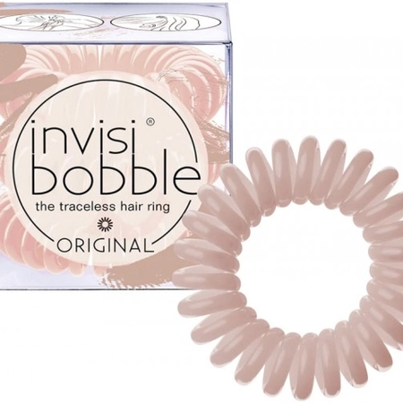 INVISIBOBBLE ORIGINAL - РЕЗИНКА-БРАСЛЕТ ДЛЯ ВОЛОС (БЕЖЕВАЯ), 3 ШТ.