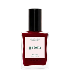 Лак для нігтів з бордовим відтінком Manucurist Green™ Dark Pansy, 15 мл