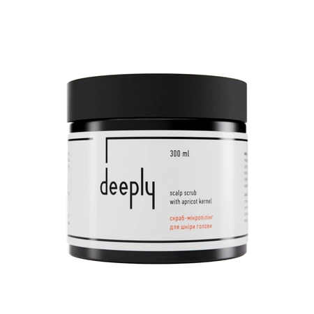 Скраб для шкіри голови Deeply Scalp Scrub With Apricot Kernel, 300 мл