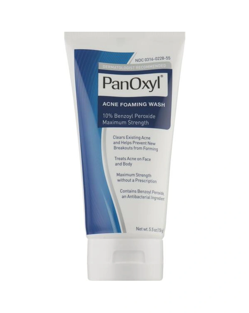 PANOXYL CREAMY ACNE WASH 10% BENZOYL PEROXIDE-  Гель для вмивання з бензоїл пероксидом 10%