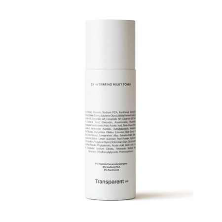 Зволожуючий молочний тонер Transparent Lab C4 Hydrating Milk Toner, 130 мл
