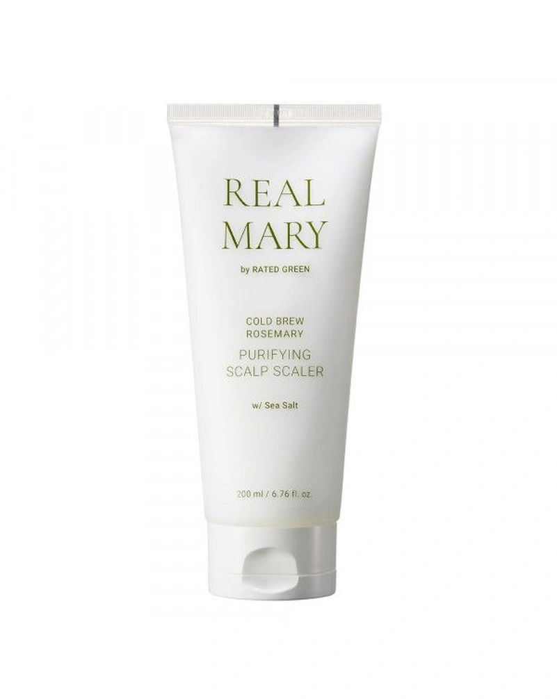 RATED GREEN REAL MARY COLD BREWED ROSEMARY PURIFYNG SCALP SCALER - МАСКА ДЛЯ ВОЛОССЯ З МОРСЬКОЮ СІЛЛЮ, 200МЛ