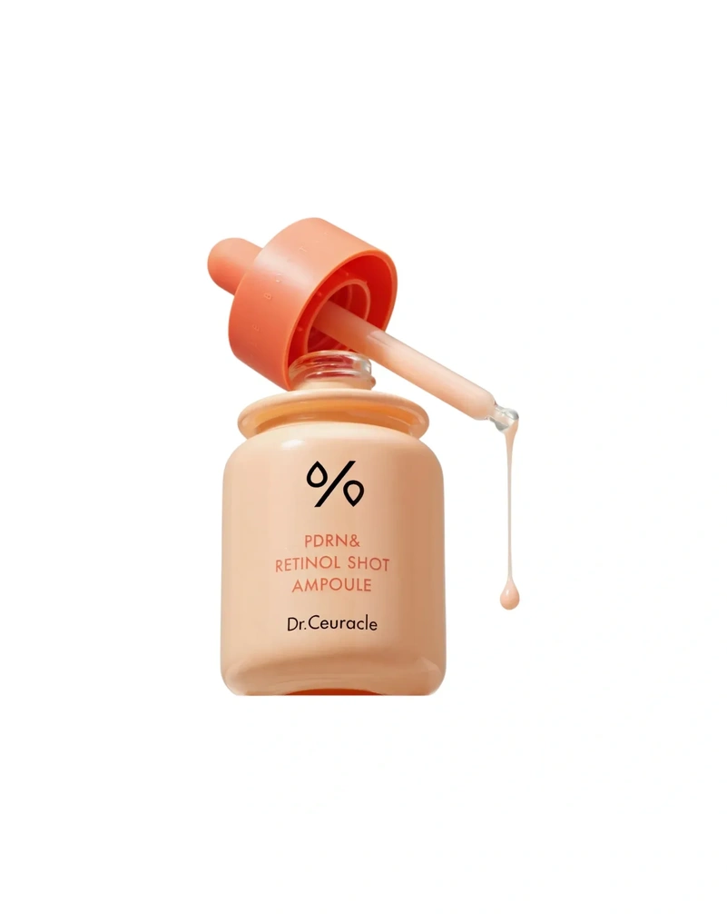 Антивікова сироватка з полінуклеотидами, ретинолом та спікулами Dr.Ceuracle PDRN & Retinol Shot Ampoule, 30 мл