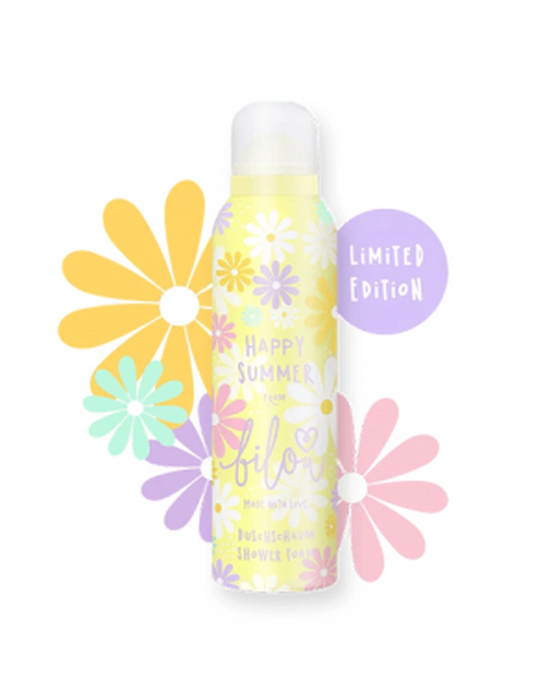 BILOU Shower Foam Limited Edition Happy Summer - Пінка для душу «Щасливе літо», 200 мл.