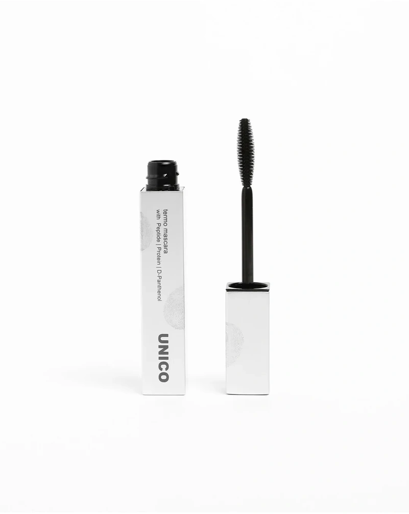 Термотуш unico termo mascara with peptides black