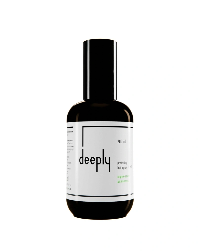 Спрей-захист для волосся 10 в 1 deeply protecting hair spray 10 in 1, 200 мл
