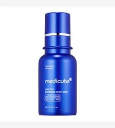 Сыворотка с экзосомами и спикулами для сужения пор Medicube One Day Exosome Shot Pore Ampoule 2000, 30 мл