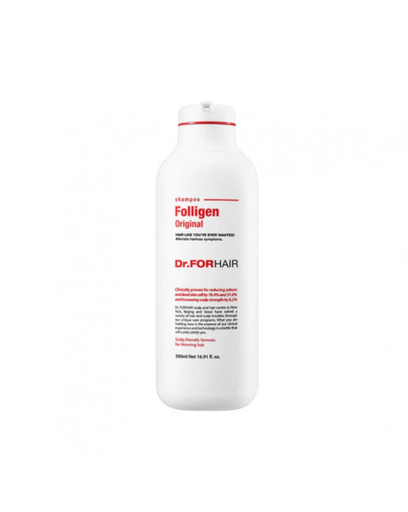 DR.FORHAIR FOLLIGEN SHAMPOO - ЗМІЦНЮВАЛЬНИЙ ШАМПУНЬ ПРОТИ ВИПАДІННЯ ВОЛОССЯ, 500МЛ