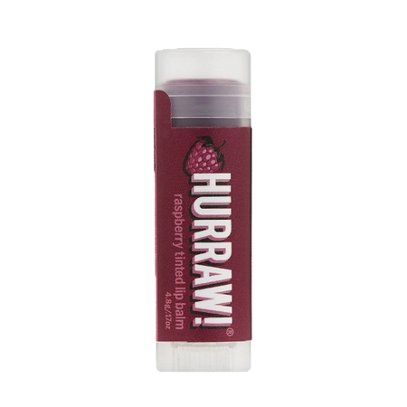 HURRAW! RASPBERRY TINTED LIP BALM - БАЛЬЗАМ ДЛЯ ГУБ "МАЛИНА", 4,8Г