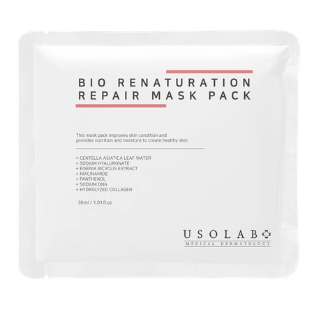 Маска для глубокого увлажнения и регенерации USOLAB Bio Renaturation Repair Mask, 1 шт