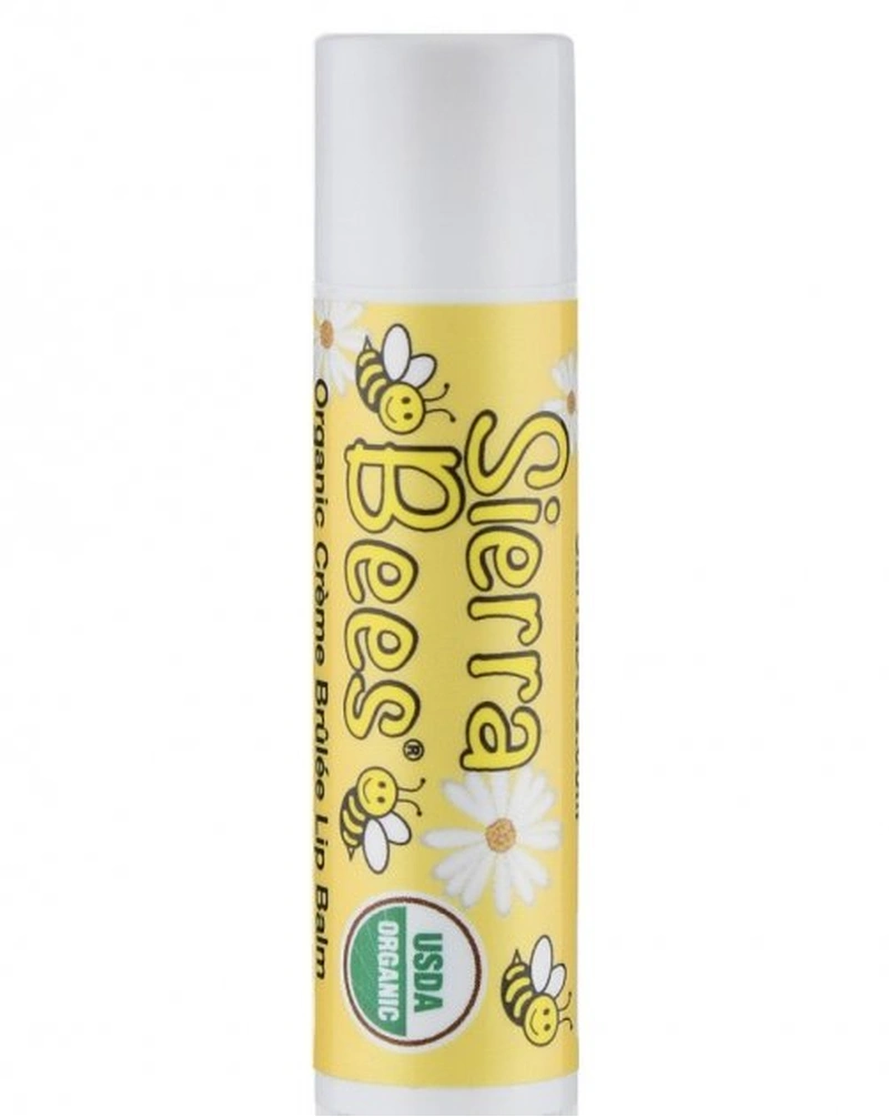 SIERRA BEES Lip Balm - Бальзам для губ органічний "Крем-брюле",4.25 г.