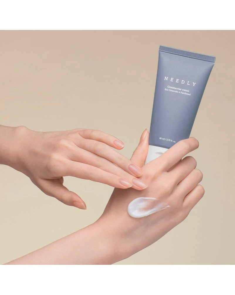 Крем для зміцнення захисного бар'єру з керамідами та пантенолом Needly Crossbarrier Cream, 80 мл
