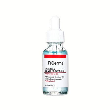 СИРОВАТКА ДЛЯ ПРОБЛЕМНОЇ ШКІРИ З НІАЦИНАМІДОМ J'SDERMA ACNETRIX CONTROL AC SERUM, 30 МЛ