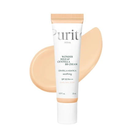 ВВ крем з екстрактом центелли Purito Seoul Wonder Releaf Centella BB Cream №13 Neutral Ivory, 30 м