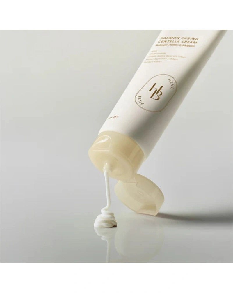 Ревіталізуючий крем для обличчя Heveblue Salmon Caring Centella Cream, 100 мл