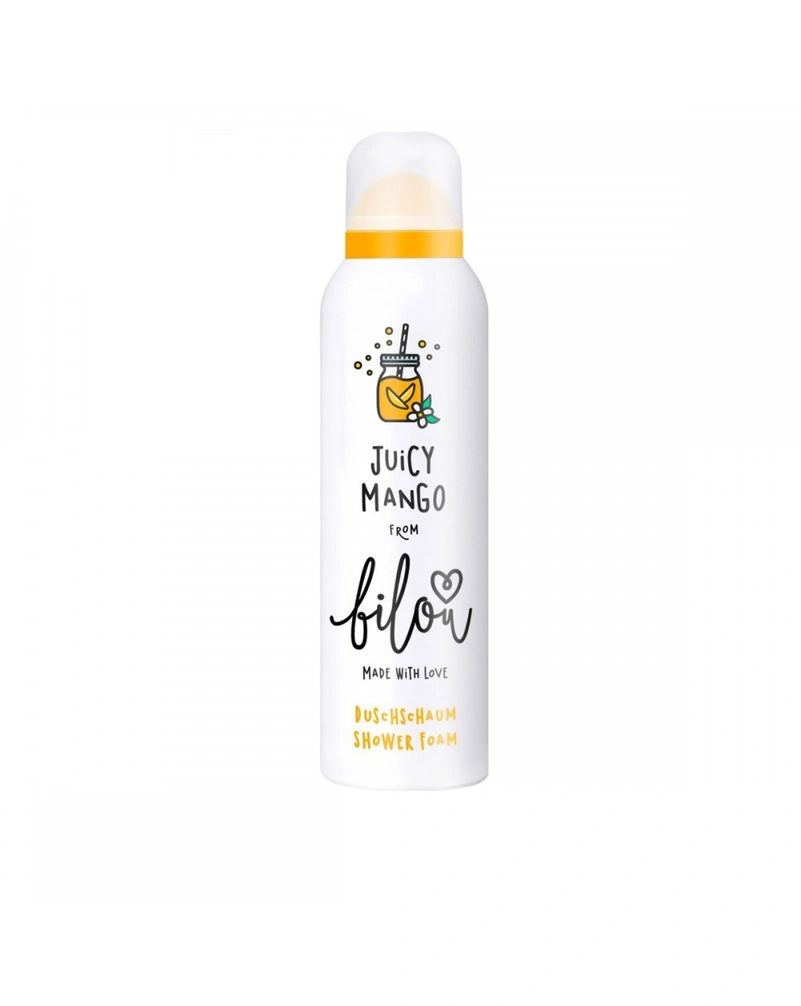 BILOU Shower Foam "Juicy Mango" - Пінка для душу "Соковитий манго",200 мл.