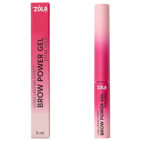 Прозорий гель для брів ZOLA Brow Power Gel , 5 мл