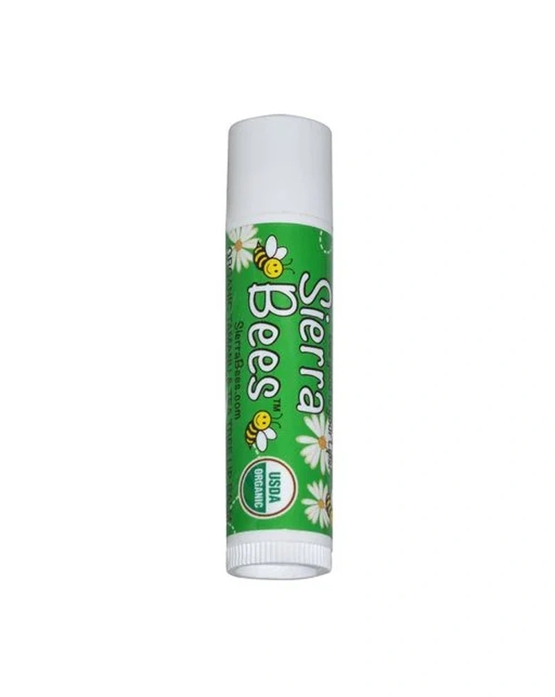 SIERRA BEES Lip Balm - Бальзам для губ органічний "Таману та чайне дерево",4.25 г.