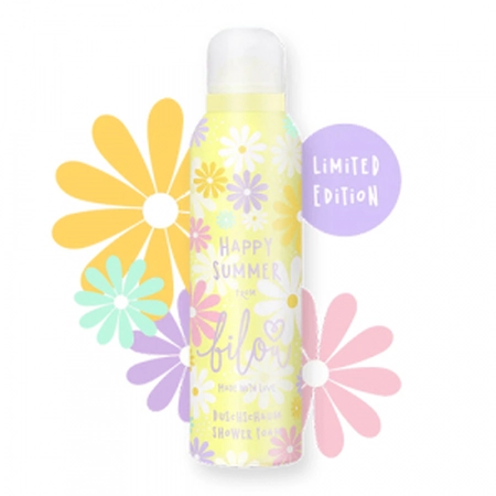 BILOU Shower Foam Limited Edition Happy Summer - Пінка для душу «Щасливе літо», 200 мл.