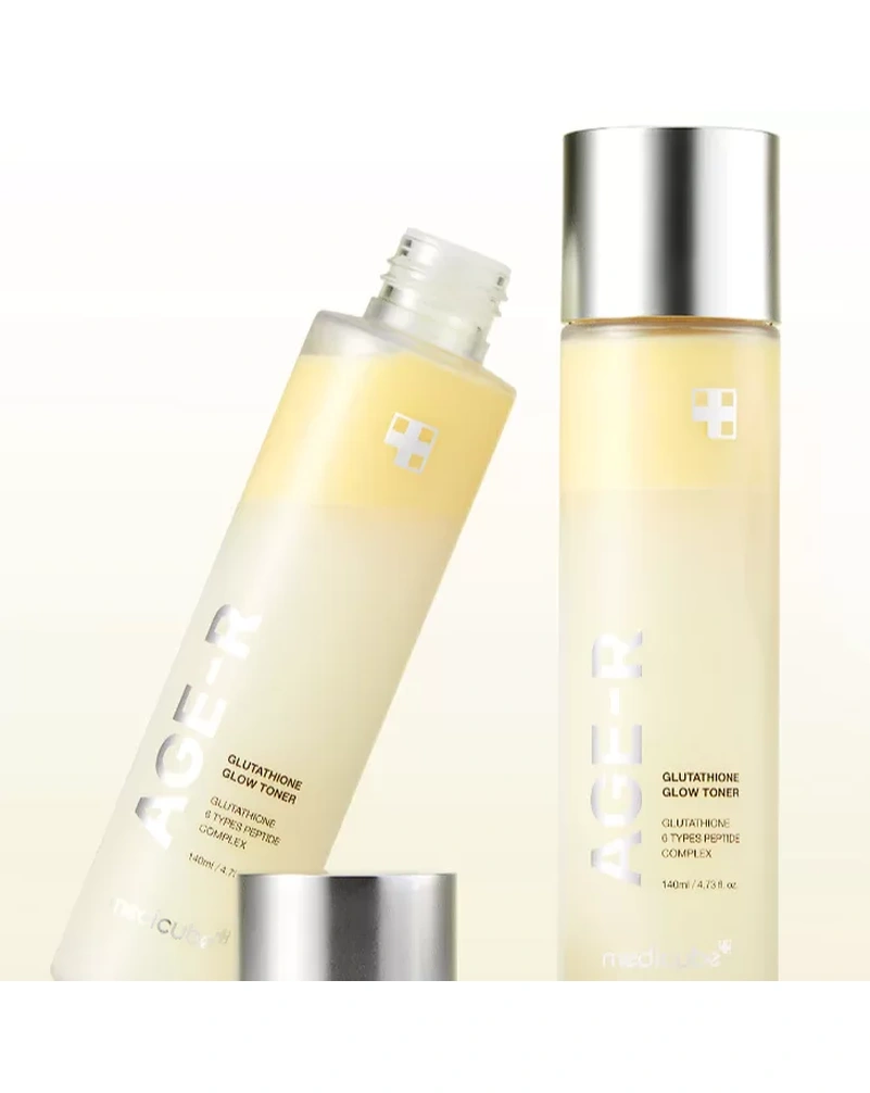 Тонер-молочко з глутатіоном для освітлення та сяйва Medicube AGE-R Glutathione Glow Toner, 140 мл