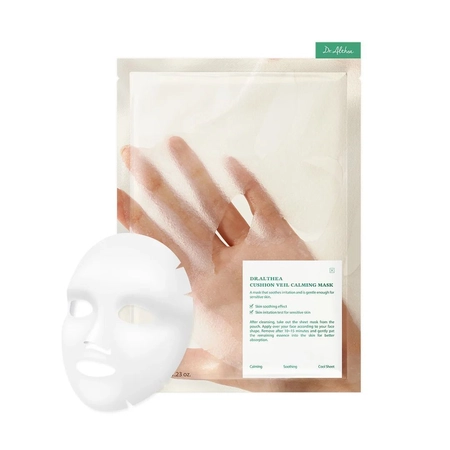 Тканевая маска для лица успокаивающая с охлаждающим эффектом DR. ALTHEA Cushion Veil Calming Mask
