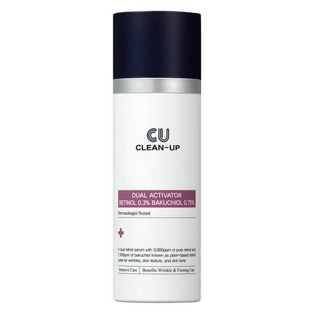 CUSKIN DUAL ACTIVATOR RETINOL 0.3% BAKUCHIOL 0.75% - СИРОВАТКА З РЕТИНОЛОМ 0,3% ТА БАКУЧІОЛОМ 0,75% ,30 МЛ.