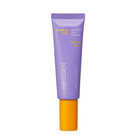 Освітлювальна сонцезахисна сироватка Neogen Dermalogy Double Vita Watery Sun Serum SPF 50+ РА++++ , 50 мл