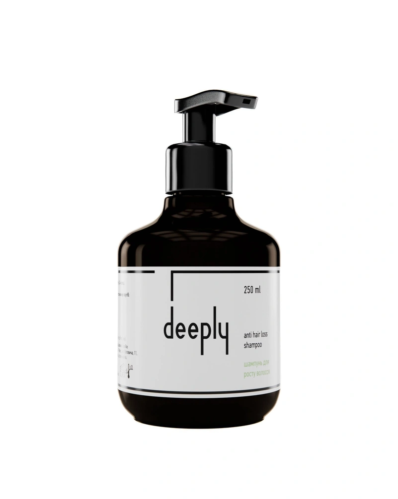 Шампунь для роста волос deeply anti hair loss shampoo, 250 мл