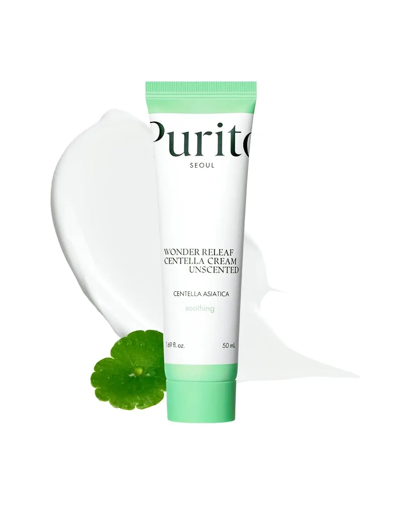 PURITO CENTELLA UNSCENTED RECOVERY CREAM - КРЕМ С ЦЕНТЕЛЛОЙ, 50МЛ