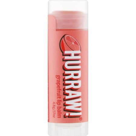 HURRAW! GRAPEFRUIT LIP BALM - БАЛЬЗАМ ДЛЯ ГУБ "грейпфрут", 4,8Г