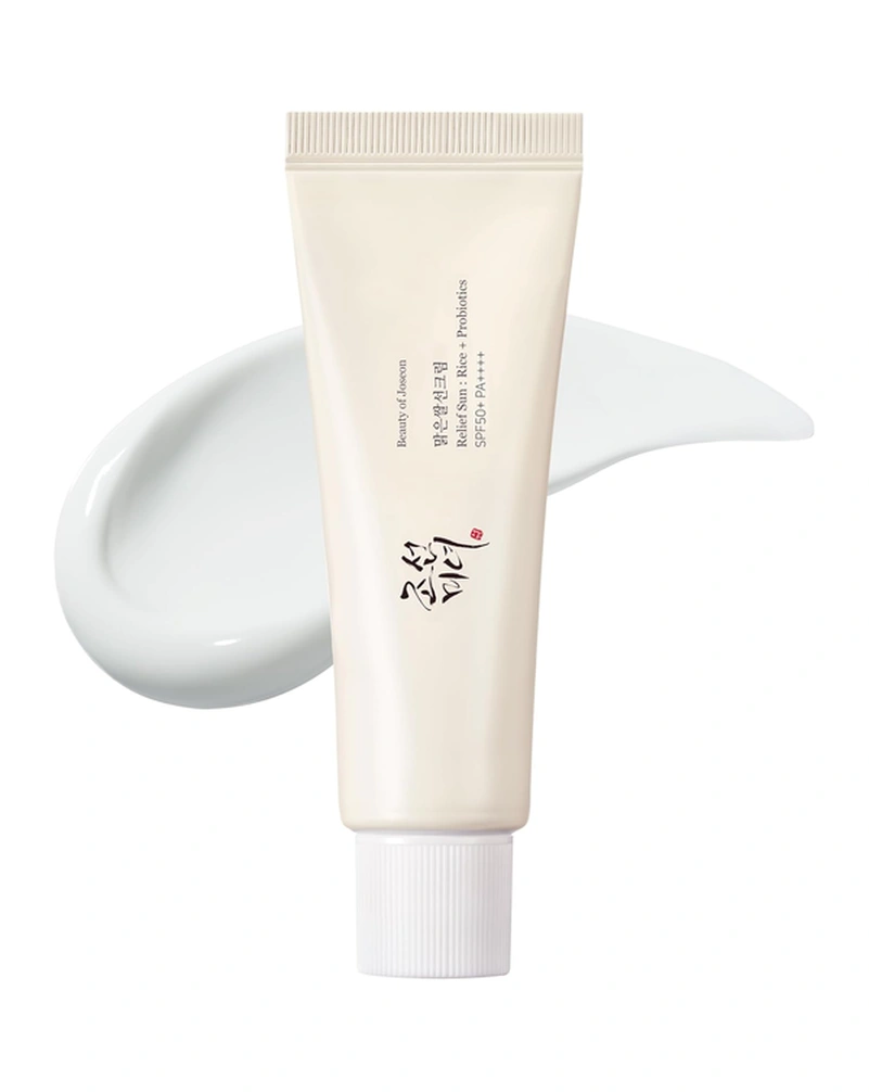 Солнцезащитный крем для лица beauty of joseon relief sun : rice + probiotics (spf50+ pa++++), 50 мл